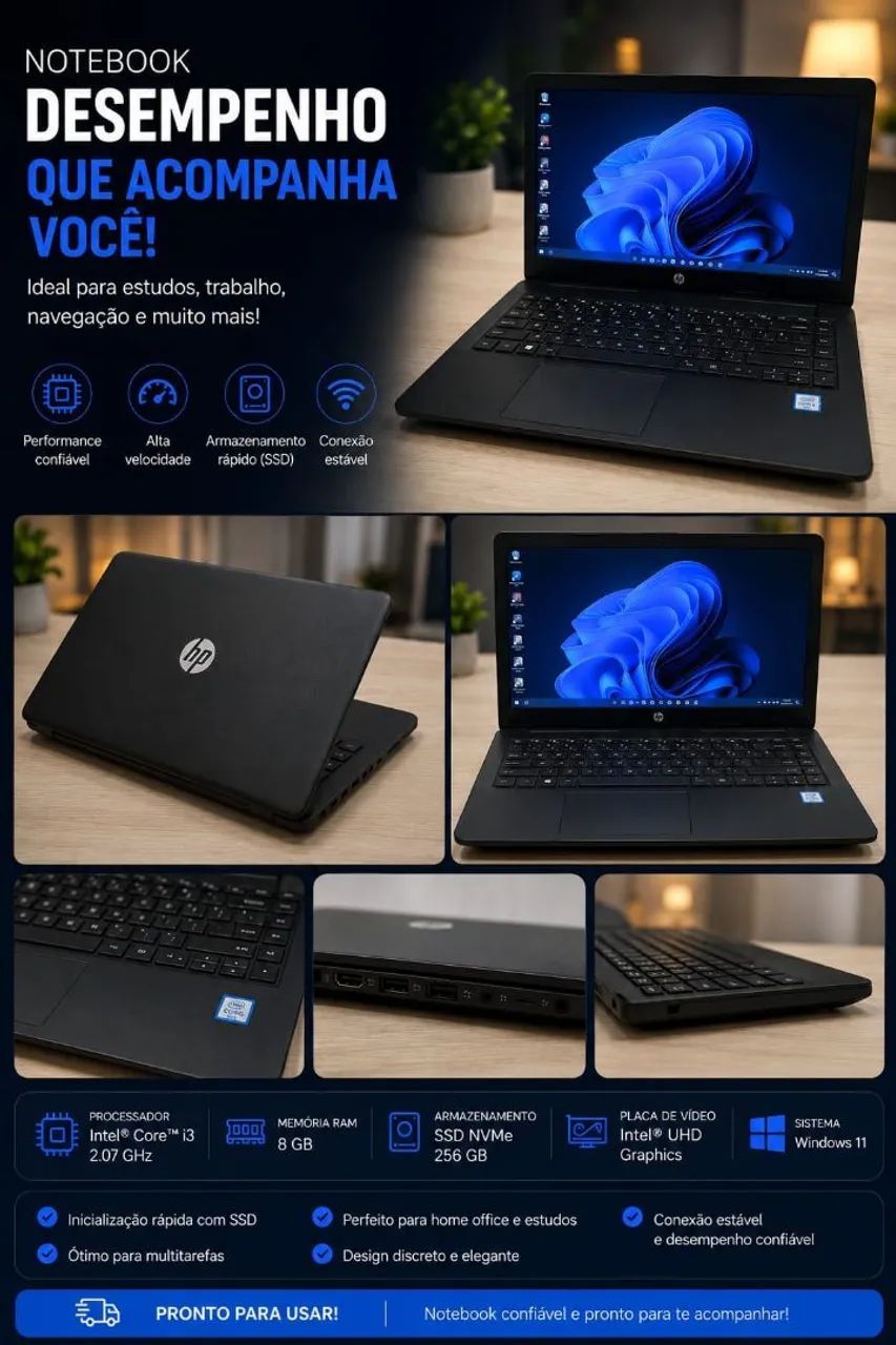 Vendo Notebook I3 - Perfeito Estado - Foto 2