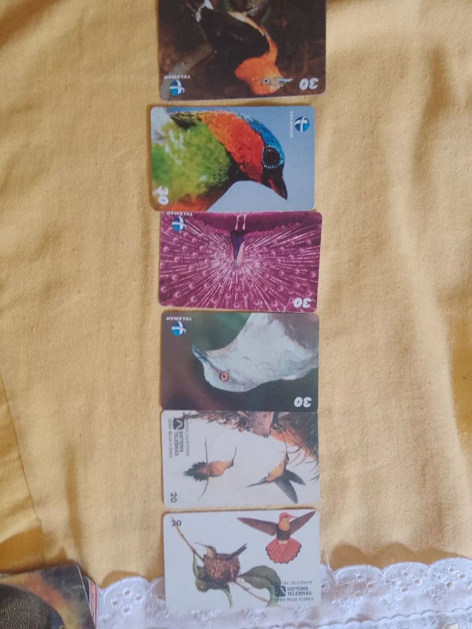 Cartao telefonico tema aves - Foto 5
