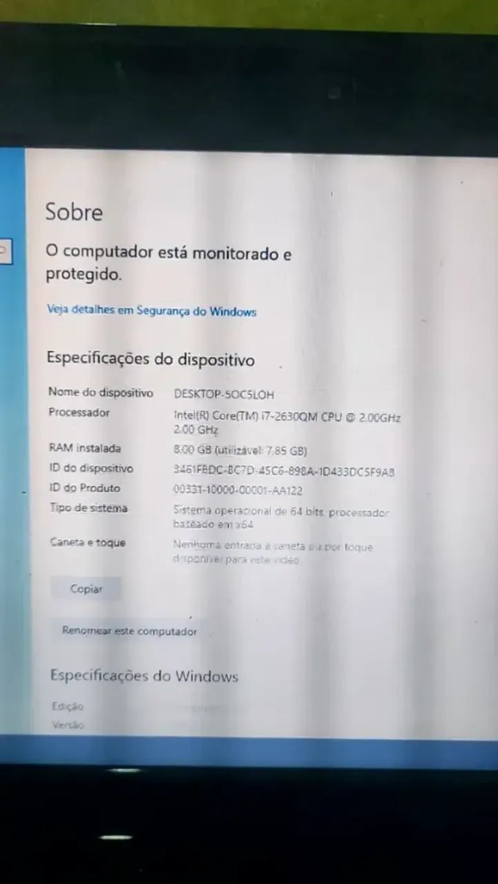 Notebook Sim+ Core i7 8GB Ram - Foto 3