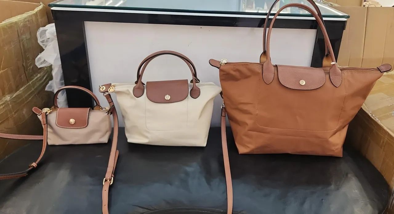 Bolsa média inspiração longchamp - Foto 3