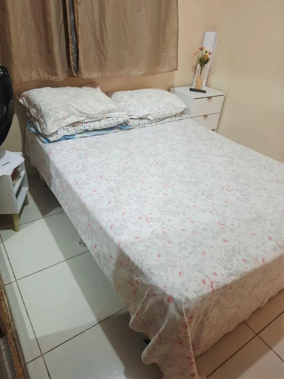 Vendo Cama Casal Box - Foto 2