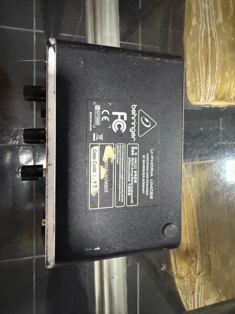 Placa de áudio Behringer UMC22 - Foto 4
