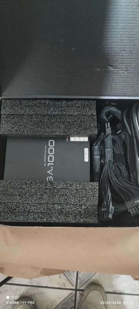 FONTE ATX EVGA 1000 W PLUS GOLD - Foto 4