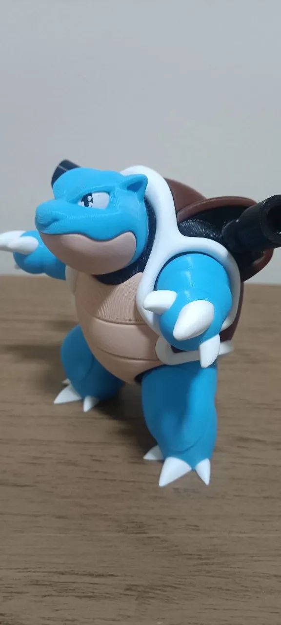 Pokémon - Blastoise 12cm - Impressão 3D - Foto 2