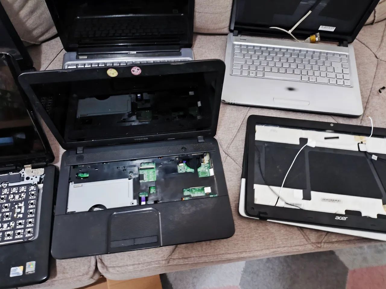 Vendo lote de peças para Notebooks, eletrônicos e informática. - Foto 3