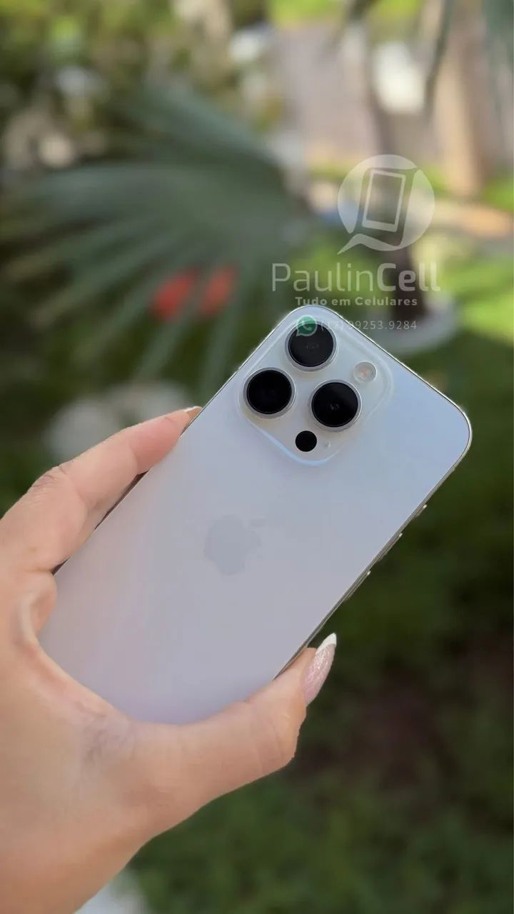 IPhone 15 pro 128gb branco completo  - Foto 2