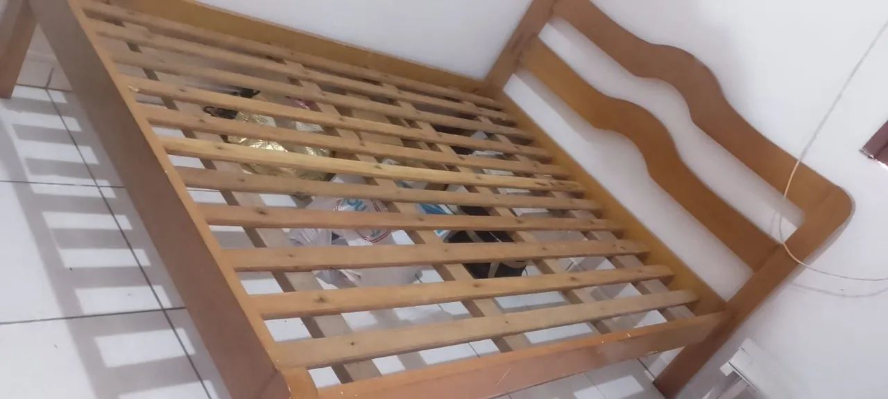 Estrado Madeira Maciça Casal (ENTREGA GRÁTIS)