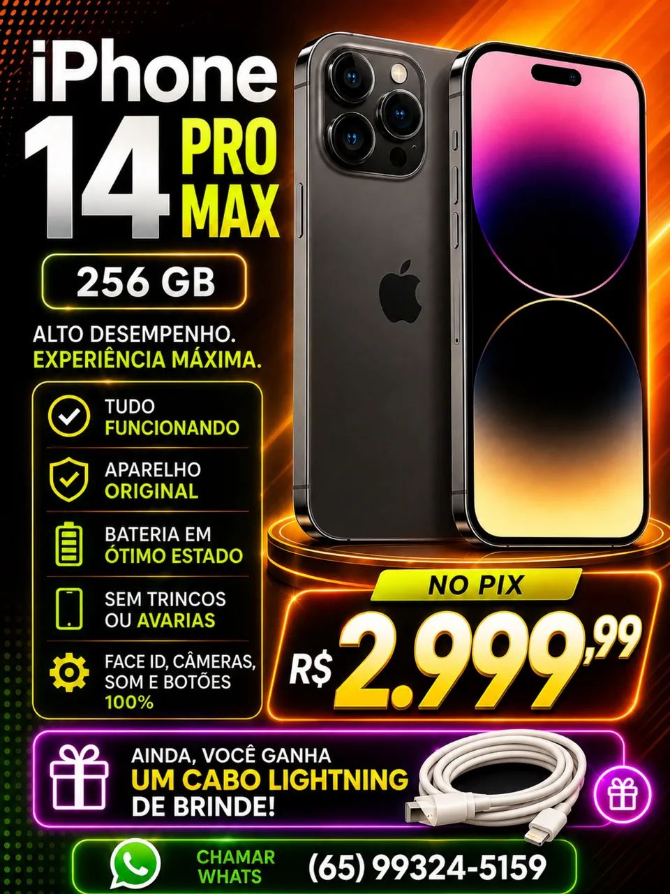 IPHONE 14 PRO MAX 256GB