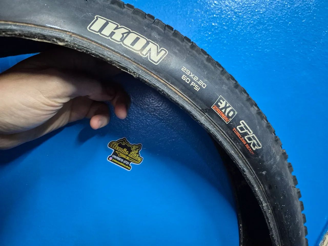 Pneus Maxxis Ikon 2.20 e Rekon 2.40 Maxxis ( Muito Novo )  - Foto 2