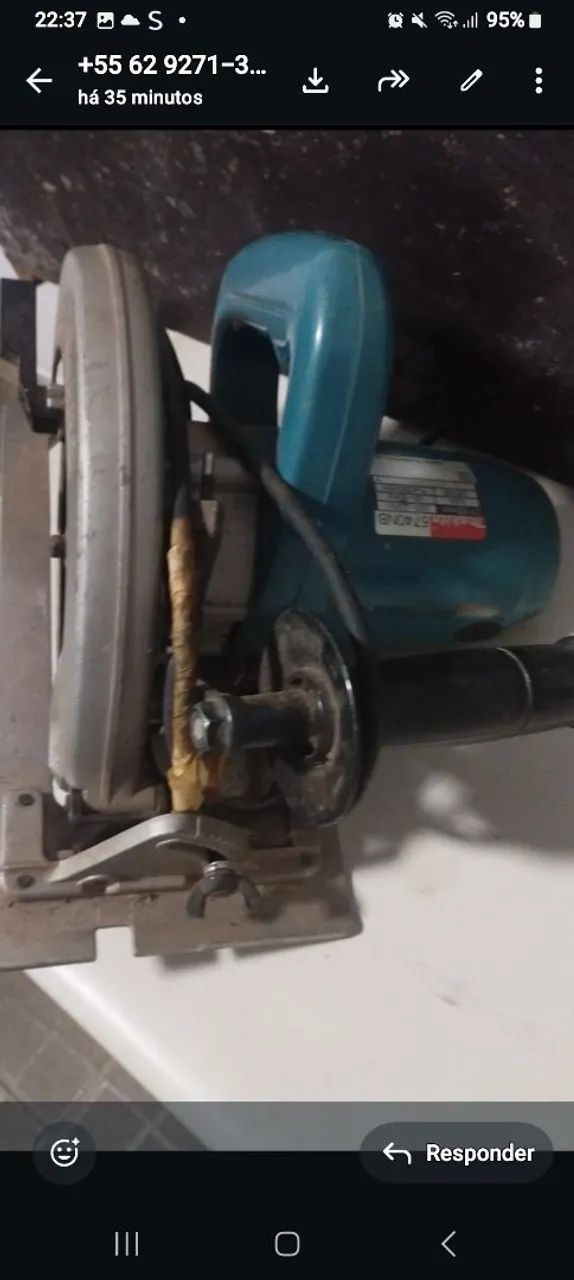 Circular saw for sale — includes a new blade