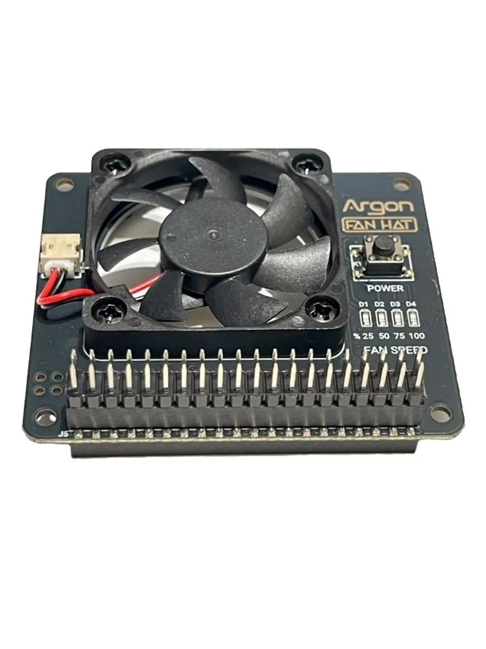 Cooler Para Raspberry Jumbospot Hotspot Mmdvm Argon Fan Hat