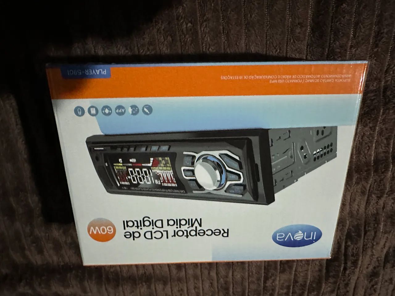 Som pra carro, 60w com bluetooth.