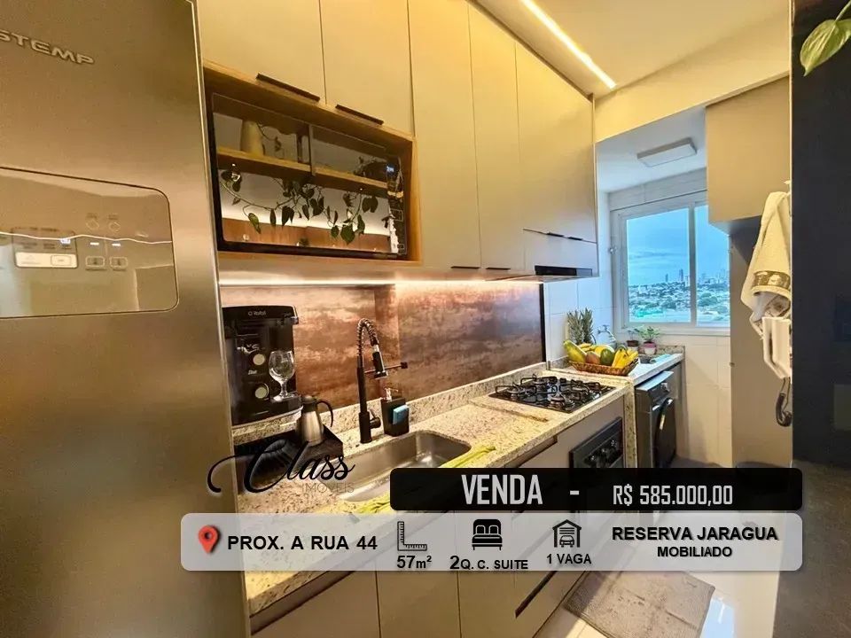 RESERVA JARAGUA COM 57m² com 2 quartos em Vila Monticelli - Goiânia - GO - Foto 2