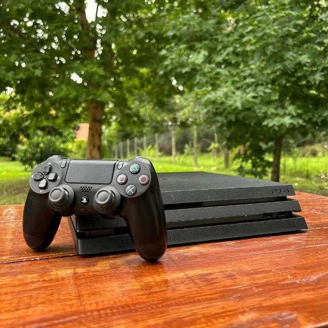 PS4 Pro 1TB Completo Na Caixa Com Jogo e Controle Original - Foto 2