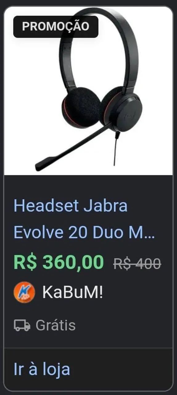 Headset Jabra Evolve 20 - Foto 4