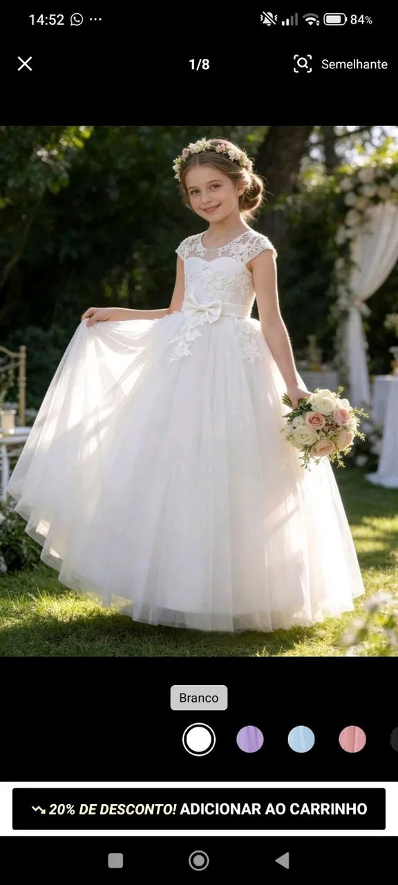 Vestido Daminha - Foto 2