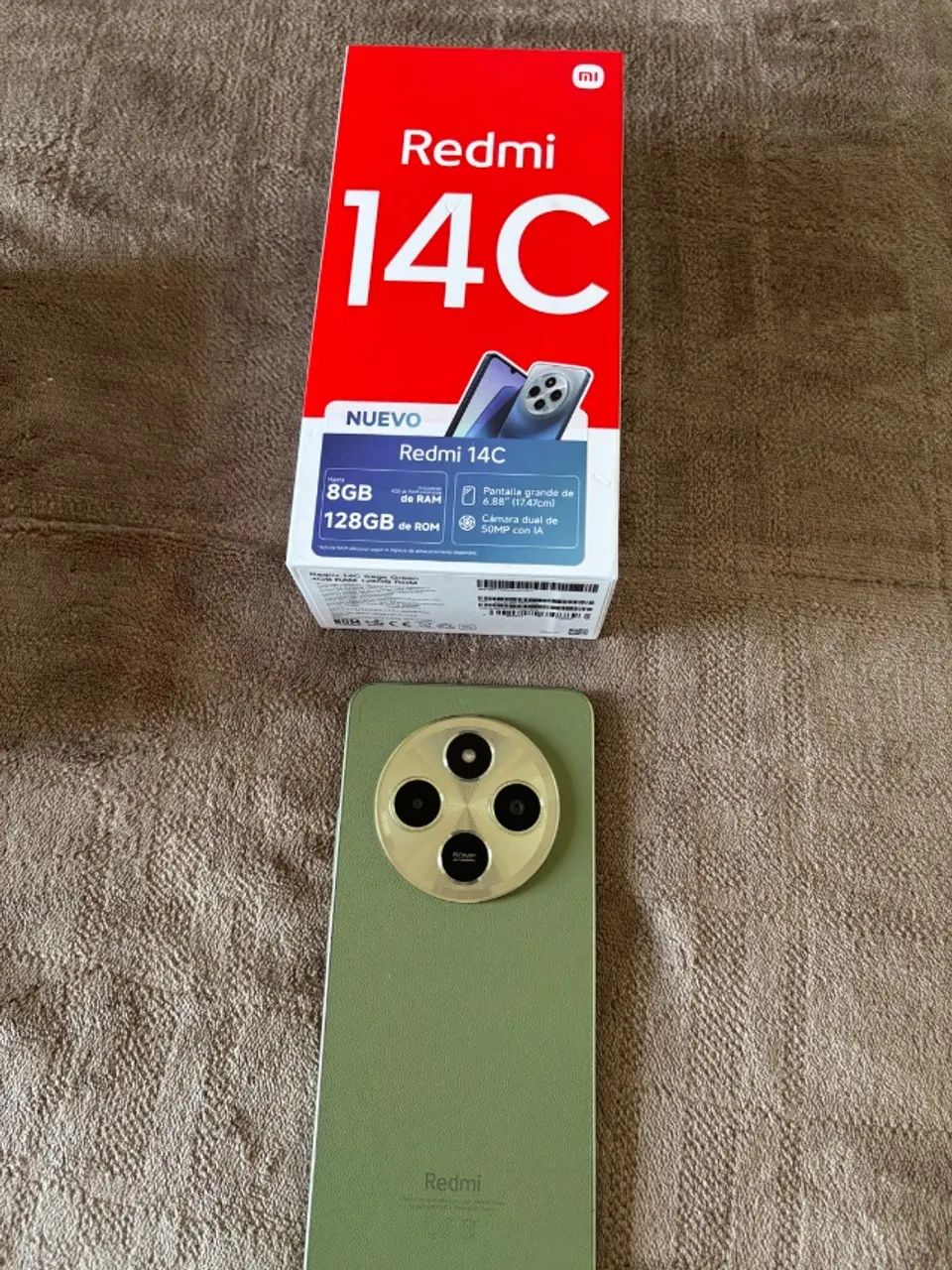 2 Celulares  Redmi 14C semi novo na Caixa - Foto 5