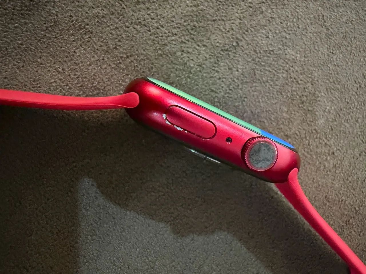 Apple Watch 7 45mm vermelho  - Foto 2
