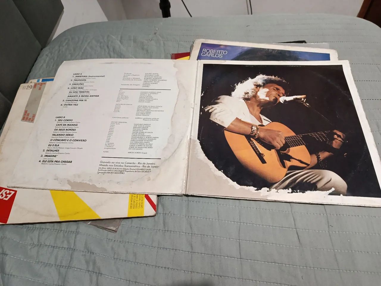 Roberto Carlos - Ao Vivo (1988). - Foto 2