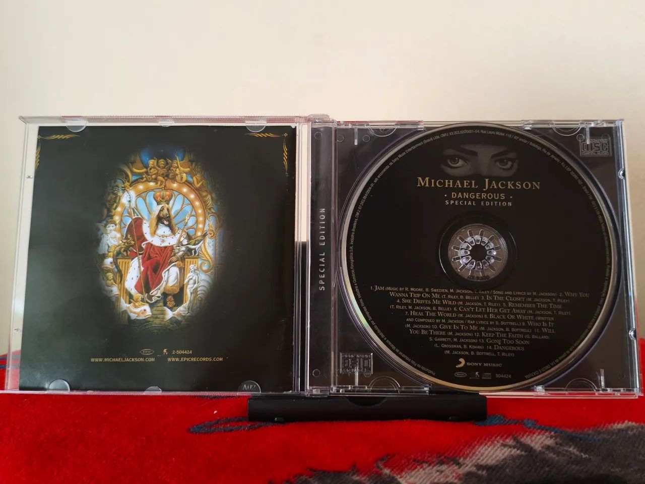 Michael Jackson cd dangerous special edition - Foto 3