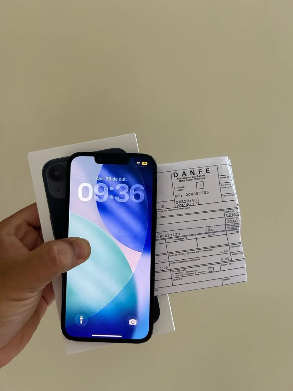 IPHONE 13 - 128 GIGA - COM NOTA FISCAL - ACEITO PROPOSTA 