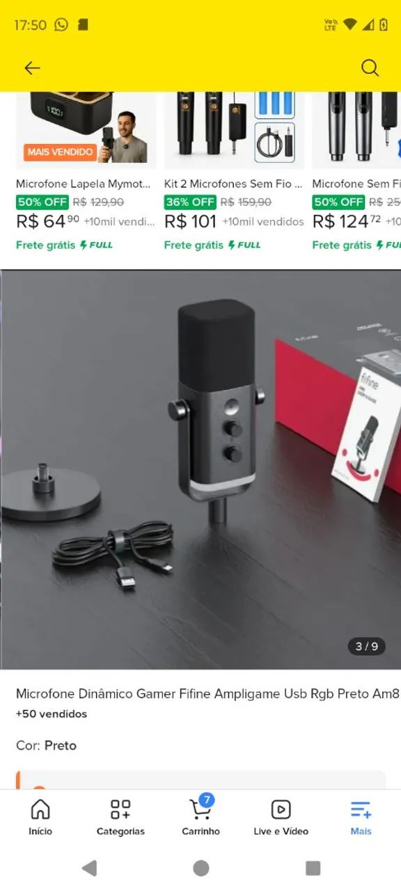 Microfone phiphine  - Foto 3