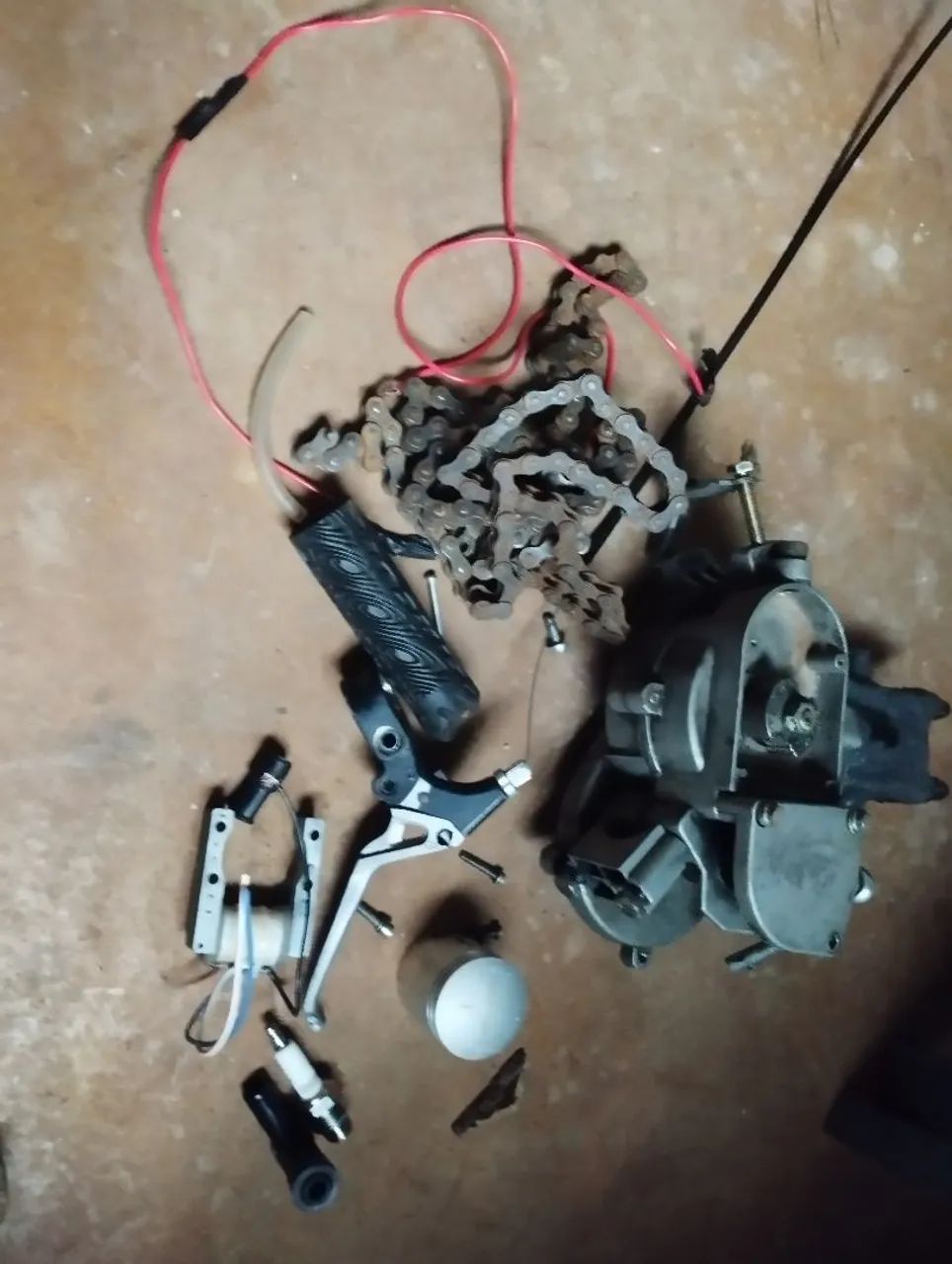 Motor de motorizada adulterado valor 200