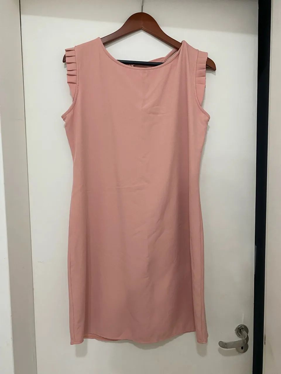 Vestido curto - rosa G