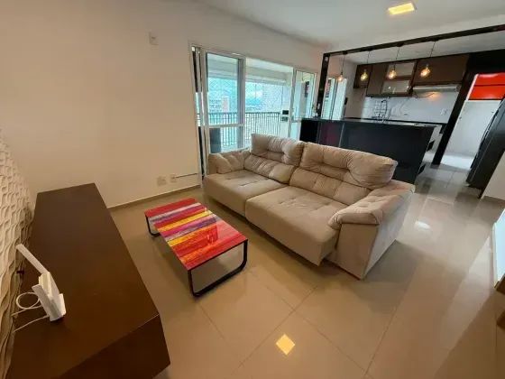 LONDON, 134m2, MOBILIADO, ANDAR ALTO, 3 SUÍTES, VARANDA GOURMAT, 2 VAGAS