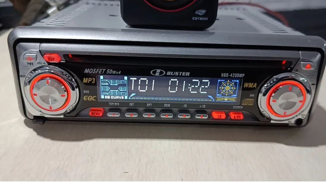 CD player H-Buster clássico HBD-4200mp com bluetooth  - Foto 2