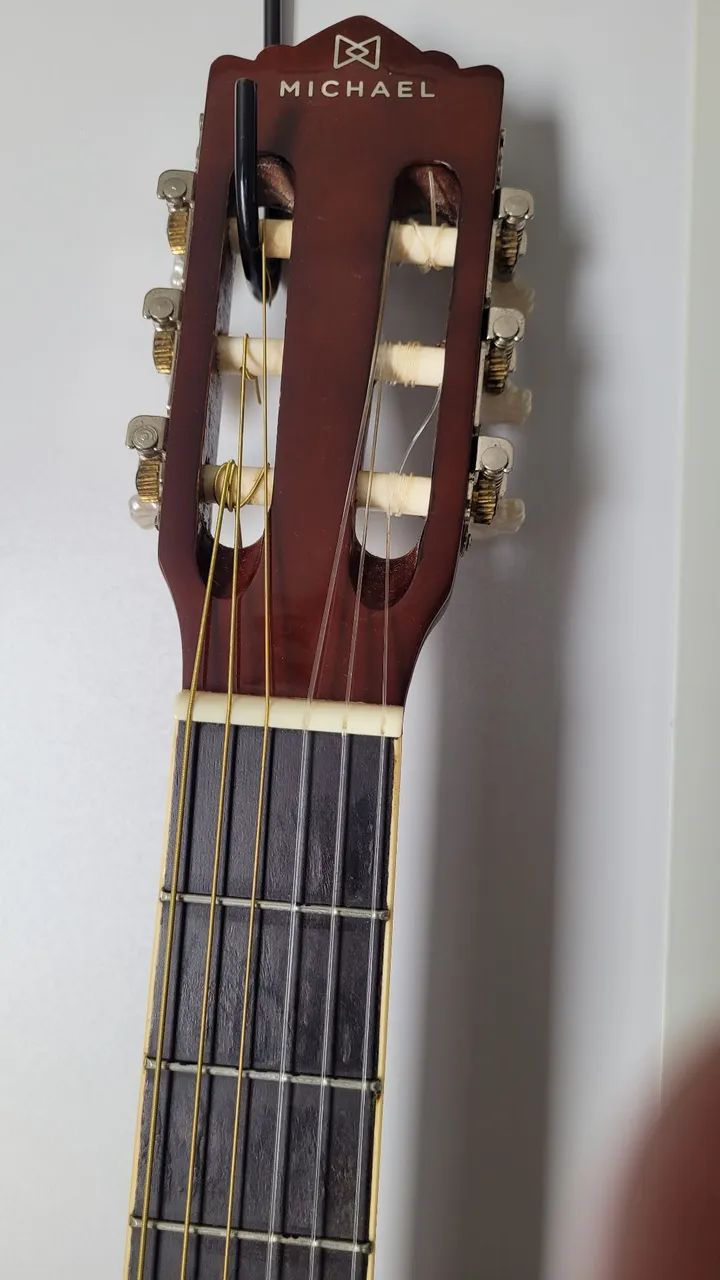 Violão acústico da marca Michael. - Foto 3