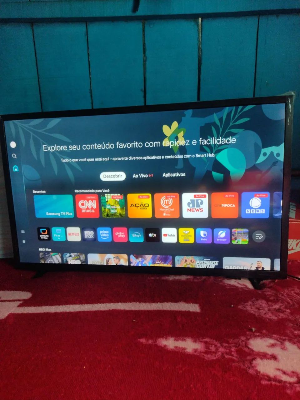 .Vendo tv smart Samsung 32 polegada - Foto 2