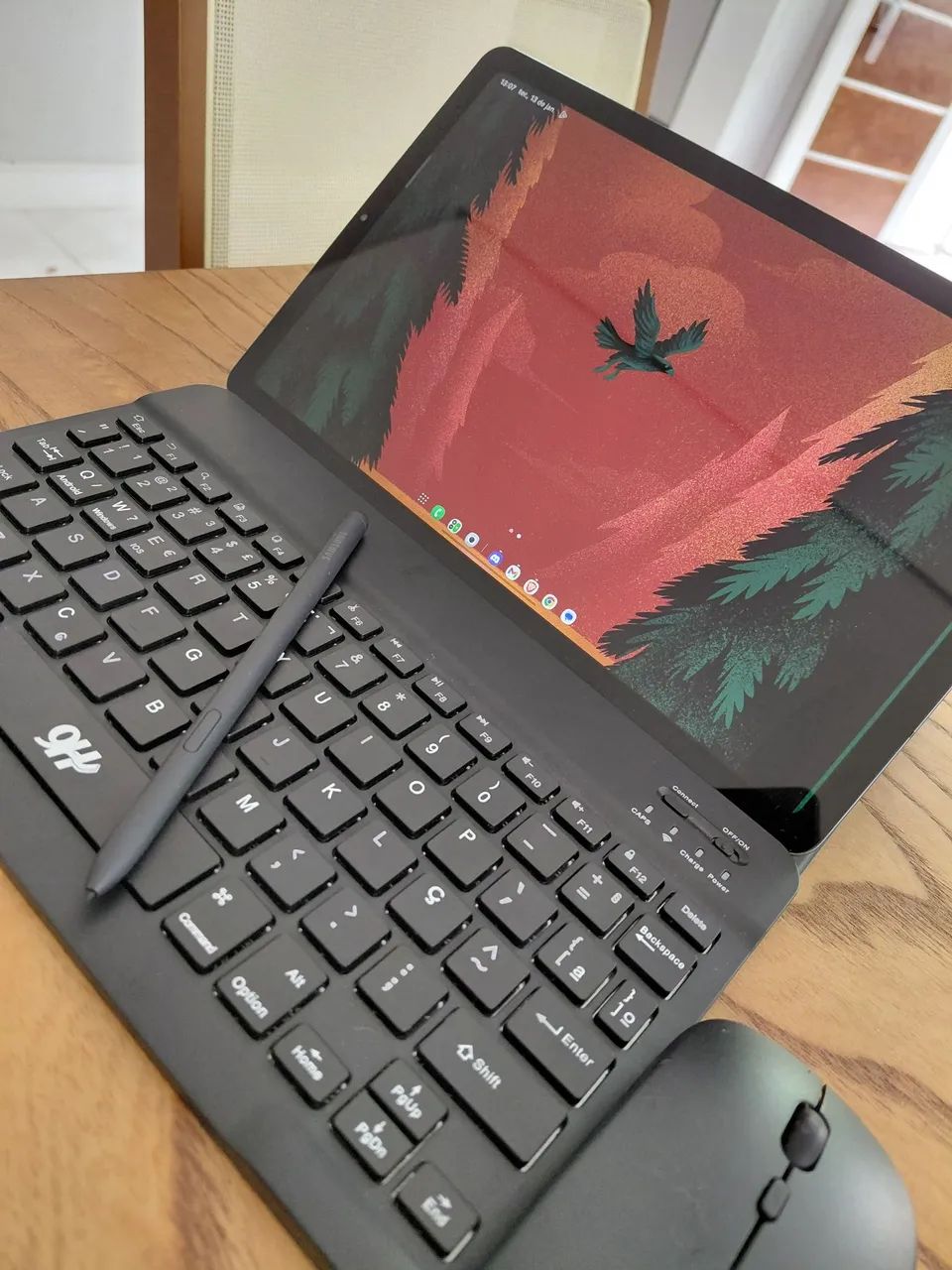 Galaxy Tab S6 Lite, com 4GB de ram, mouse, teclado, capinha e caneta
