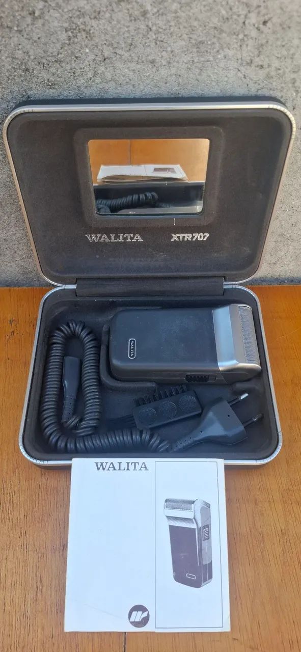 Barbeador elétrico Walita XTR707 antigo