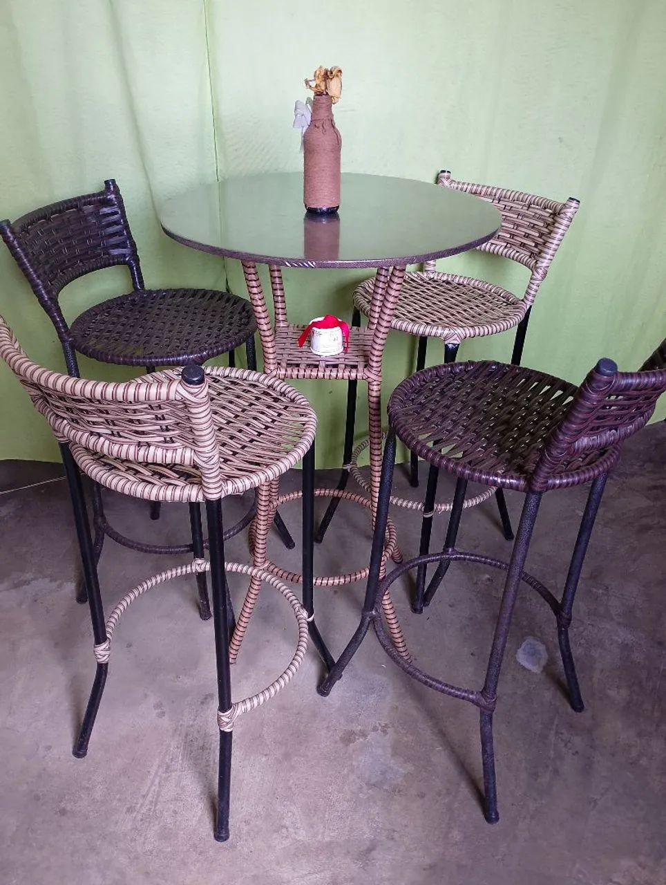 Mesa bistrô com cadeiras - Foto 2