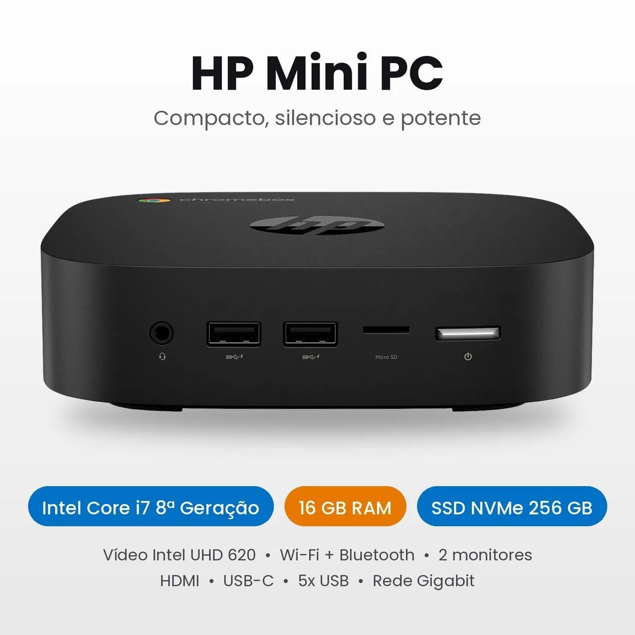 Mini PC HP Intel core i7 8 Geração  - Foto 5