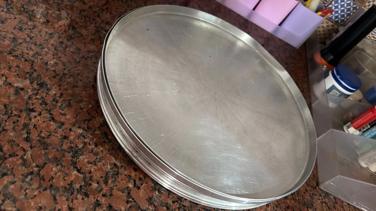 Tela e formas para pizza 