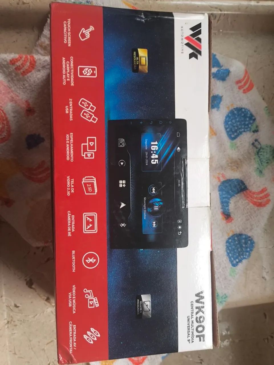 Vendo aparelho multimídia novo 9 polegadas  - Foto 5