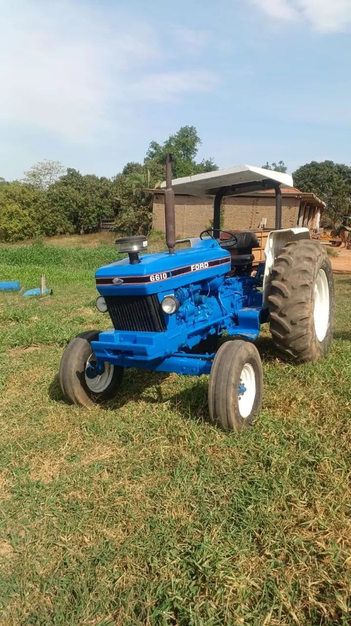 Trator Ford 6610 ano 1985