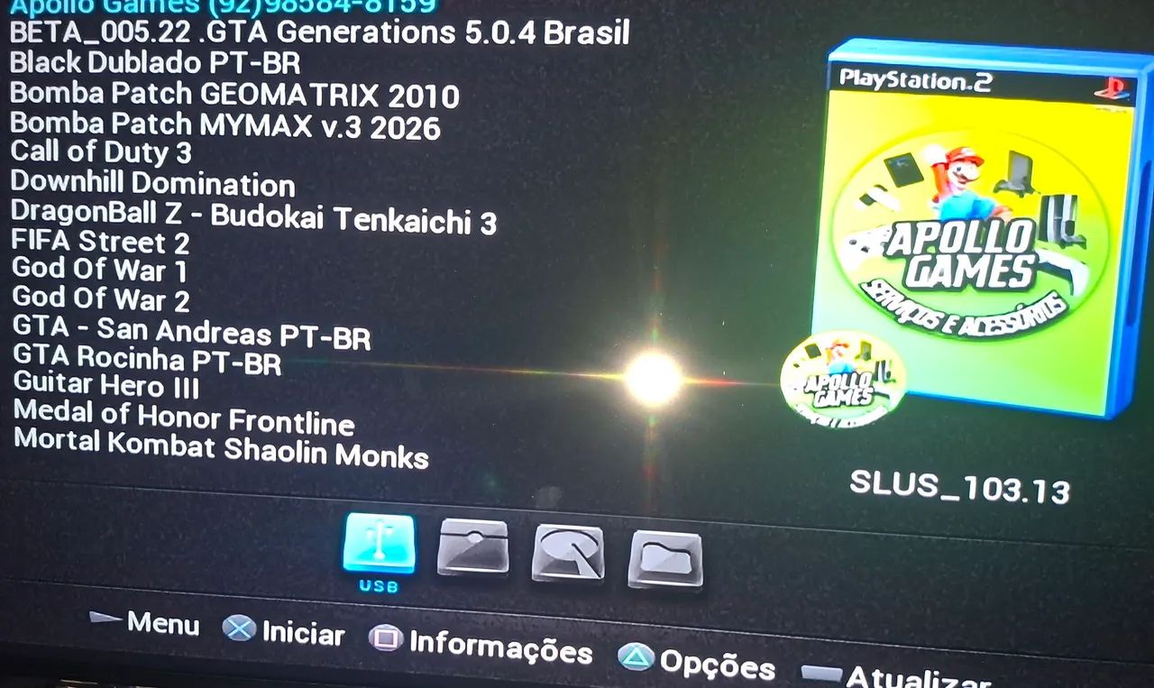 PS2, DESBLOQUEADO COM VÁRIOS JOGOS  - Foto 2
