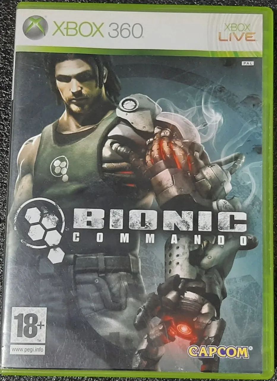 Bionic commando xbox 360 semi-novo 