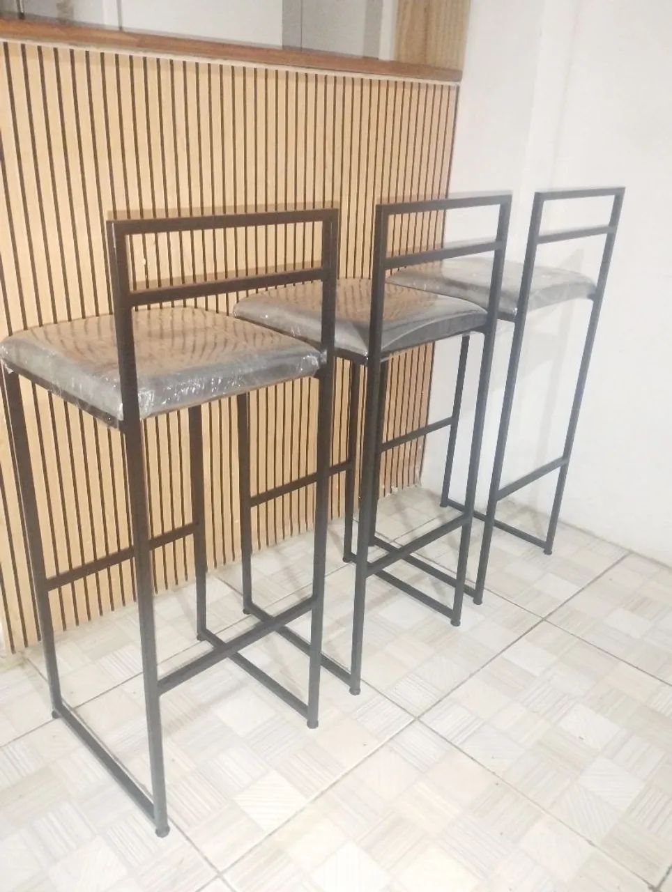 Banqueta estofada - Foto 3