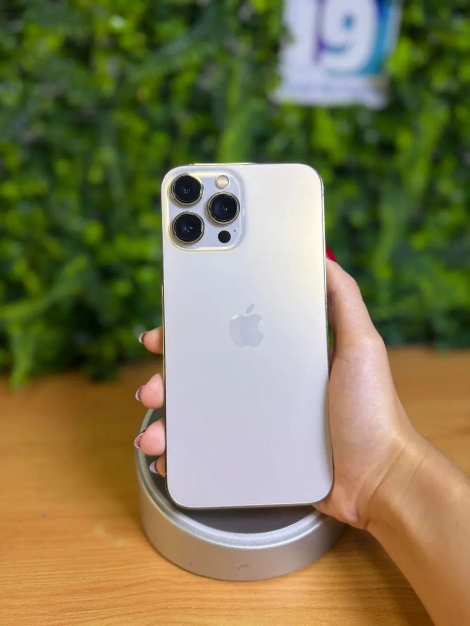 iPhone 13 Pro Max  256GB  Cor Gold (Dourado) 79% saúde da bateria 
