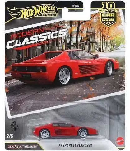 Hot Wheels FERRARI TESTAROSSA PREMIUM - Hobbies e coleções