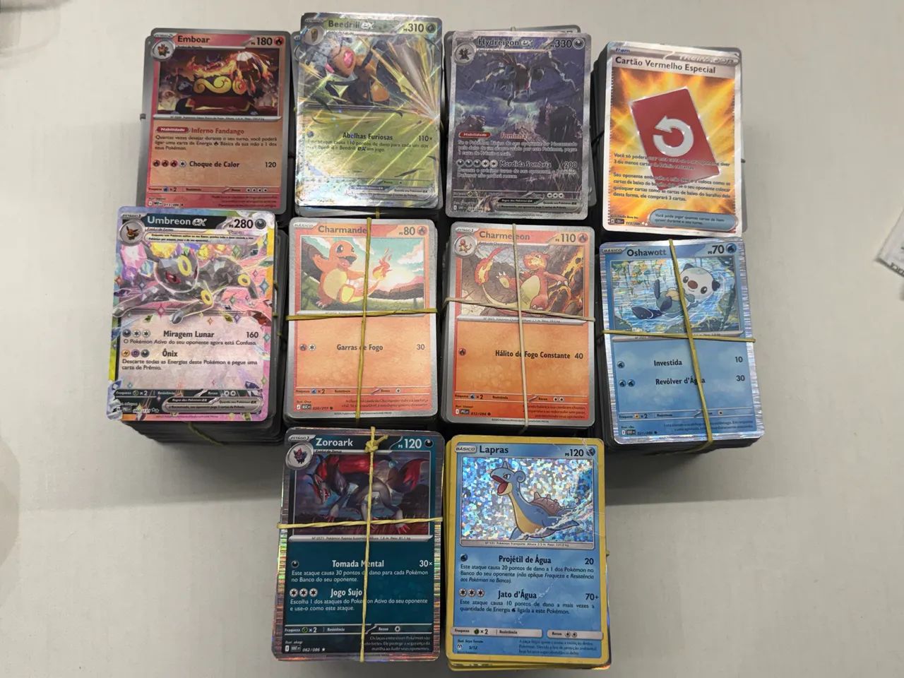 Lote com + de 2000 Cartas Pokemon originais Copag
