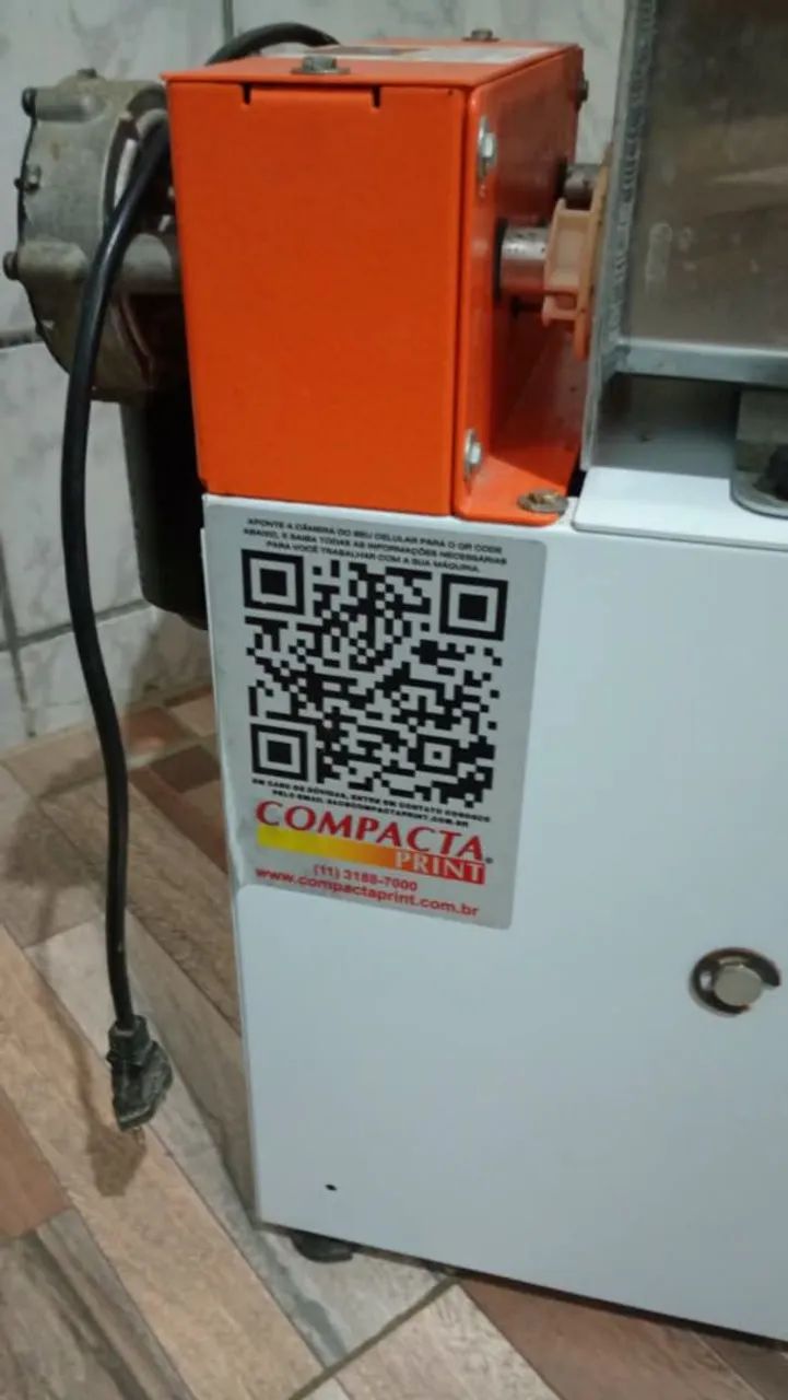 Maquina automática de salgados. 