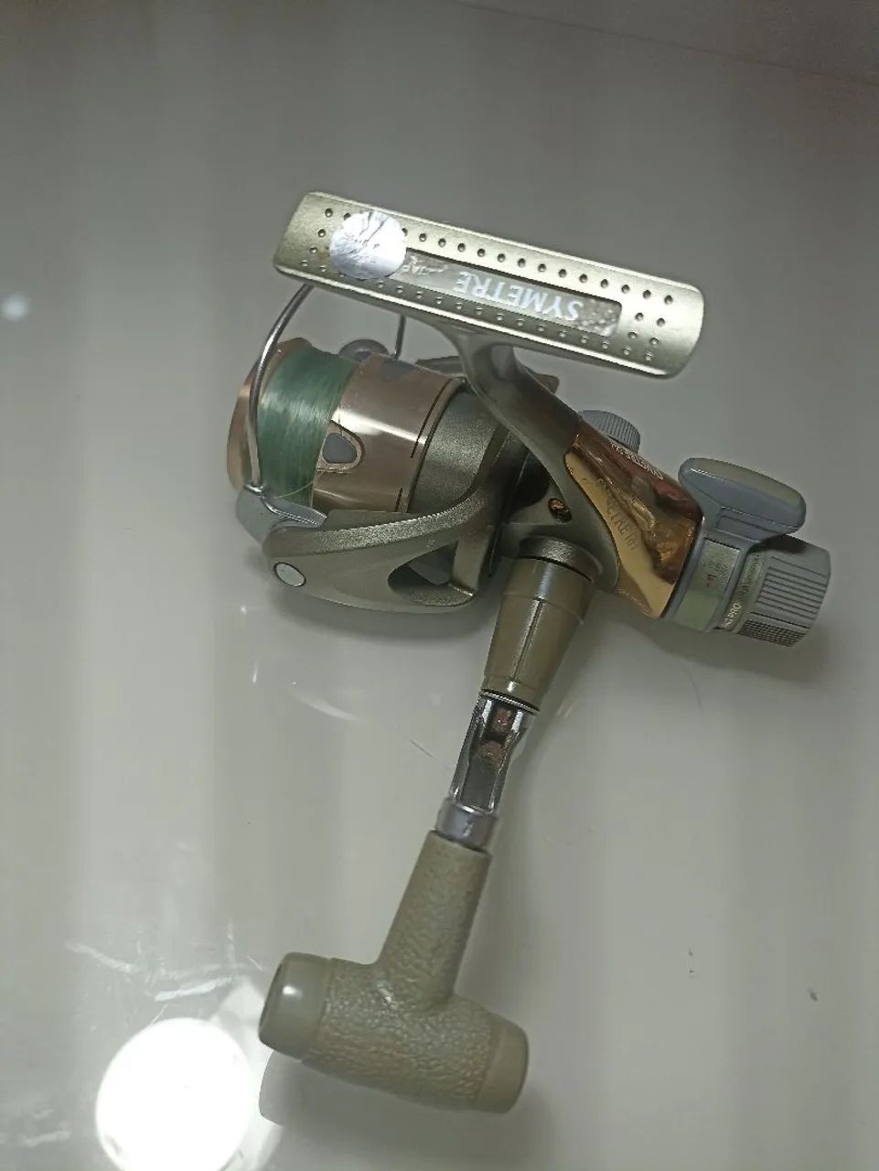 Molinete Shimano Symetre 2000FH  Japão  - Foto 5