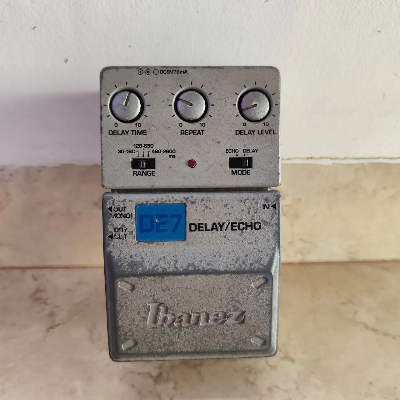 ギター Ibanez TONE-LOK DE7 Delay/Echo Pedal Ibanez DE7 Delay/Echo Tone-Lok - Instrumentos musicais