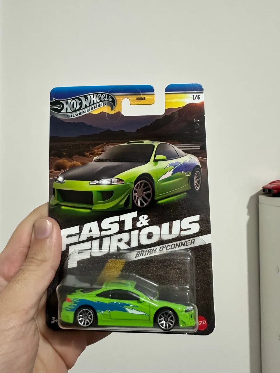 Hot Wheels Eclipse Verde Velozes e furiosos Silver Series