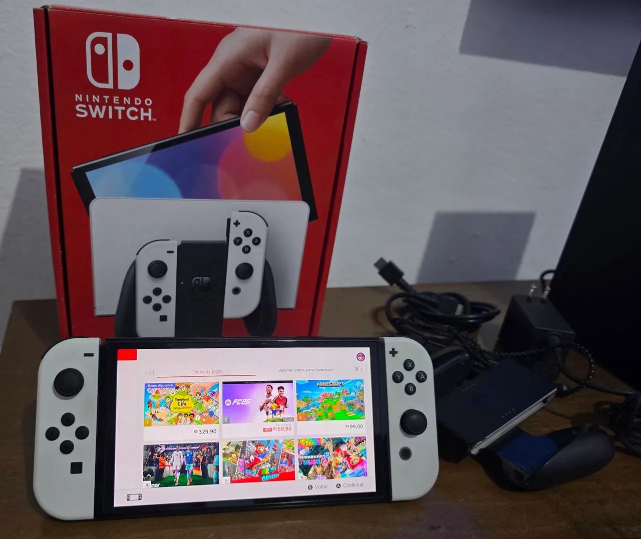 Nintendo Switch OLED desbloqueado 128GB  - Foto 3